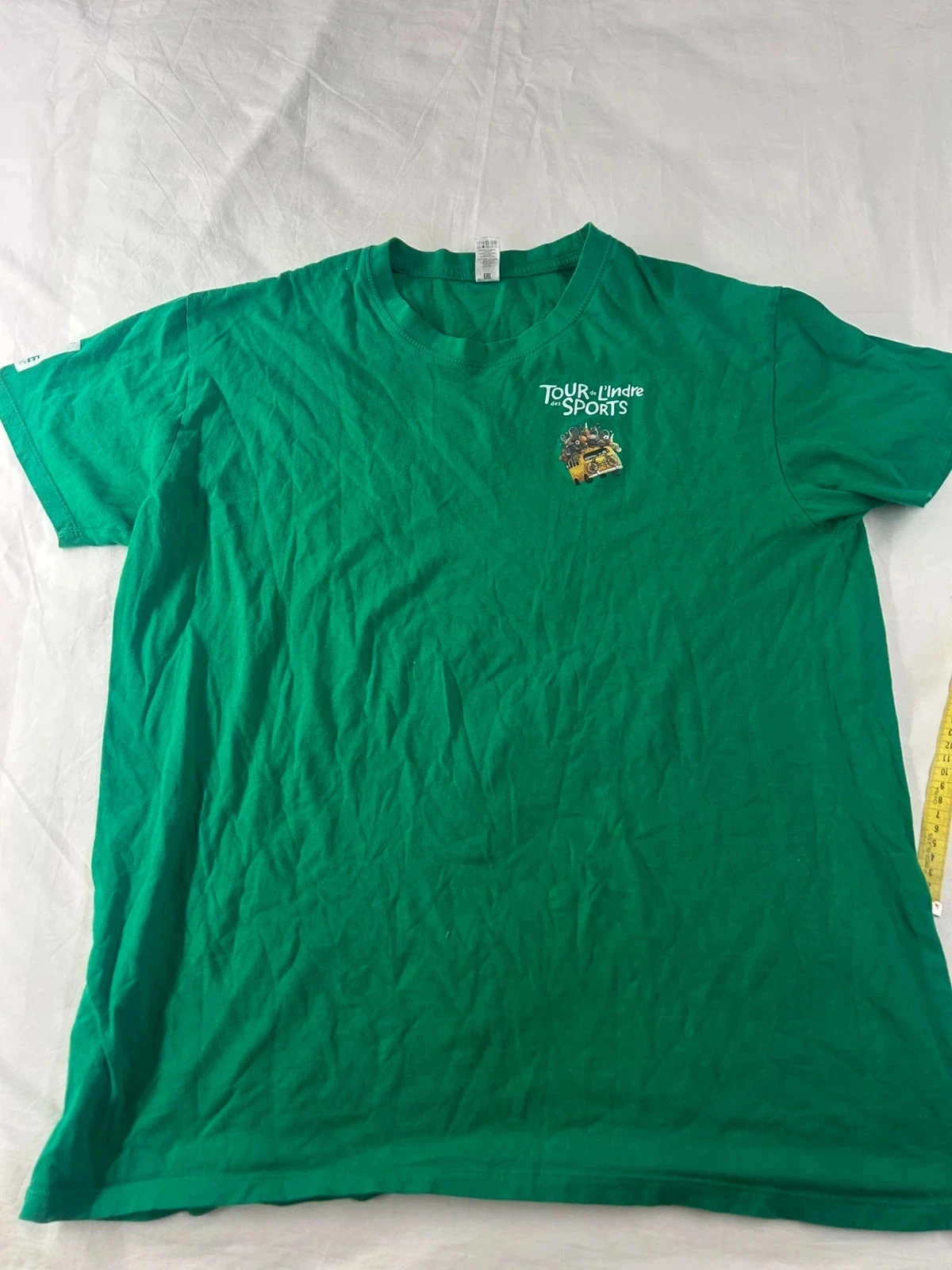 Vintage advertising green t-shirt – photo 2